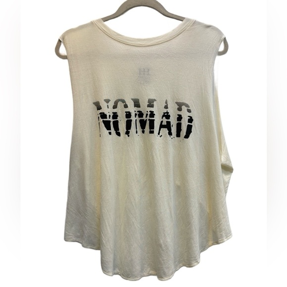 Haute Hippie “NOMAD” crossover open back tank top sleeveless blouse, NWOT!